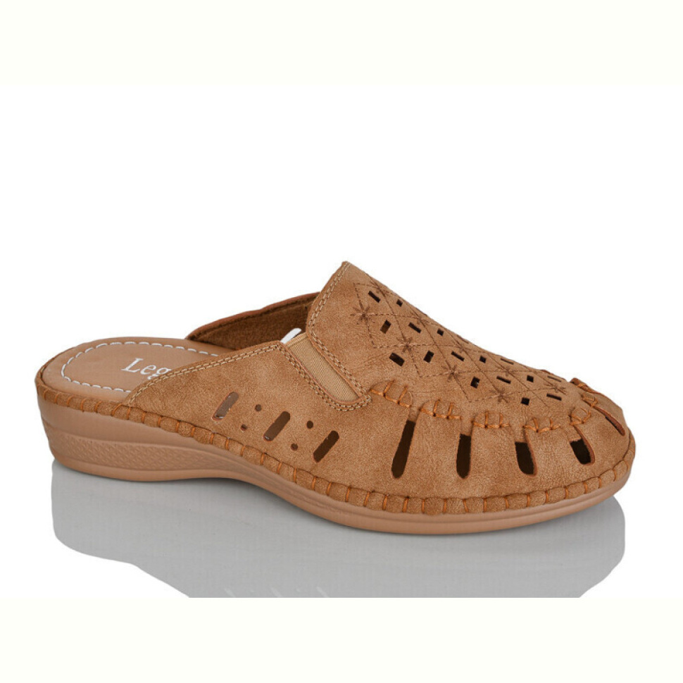 Шлепки Leguzaza 501-3 brown Шлепки Leguzaza 501-3 brown