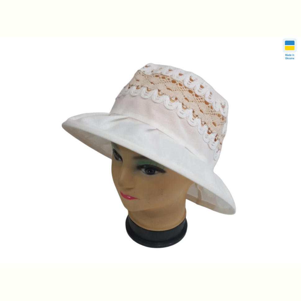 Шляпа Mabi 0727 білий