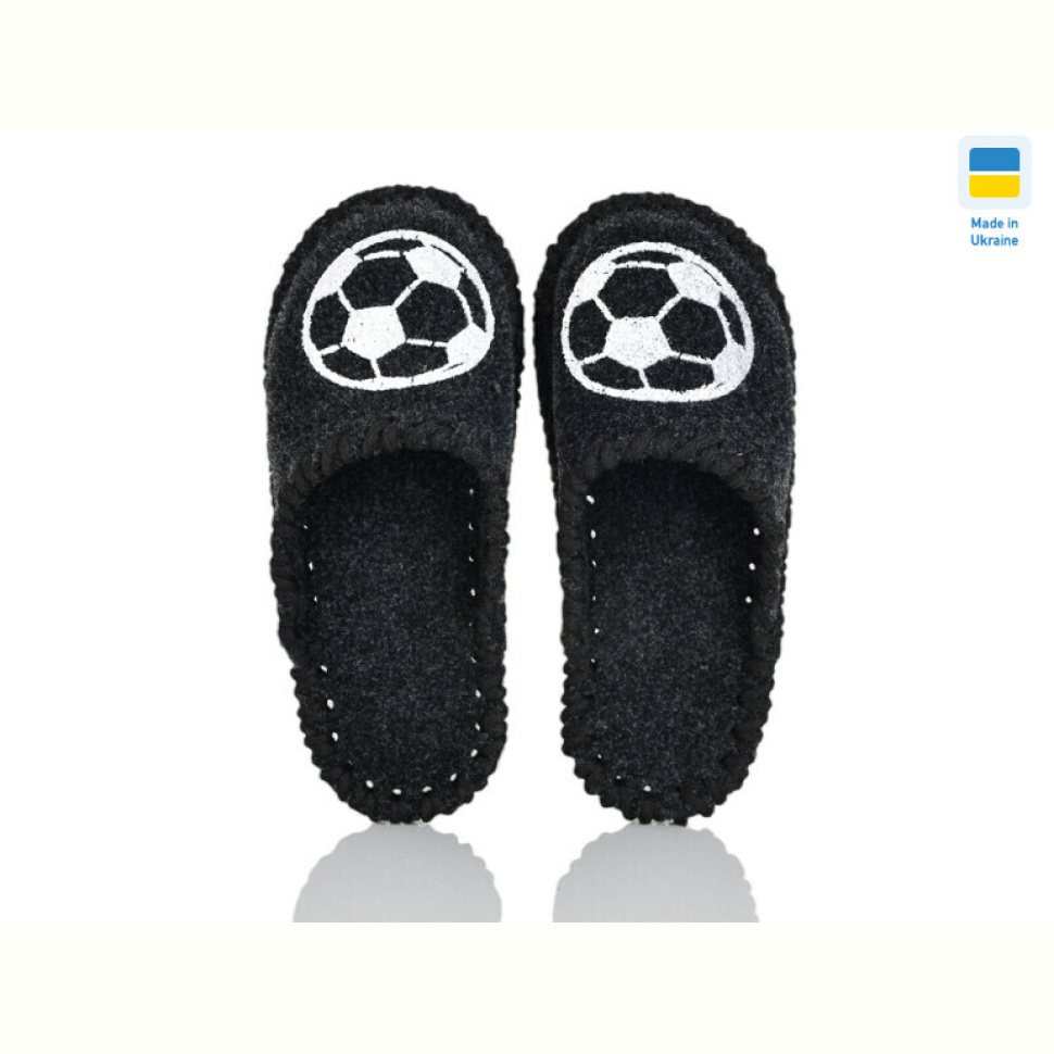 Тапки Active 014 дит. асфальт чорний