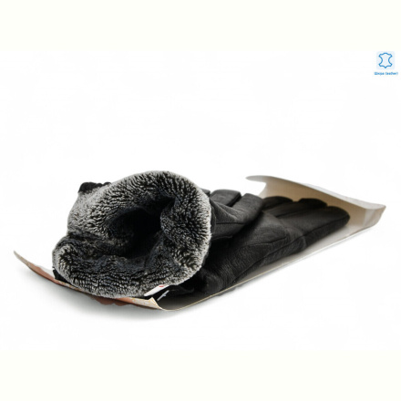 Перчатки PAIDI 94-1 black олень