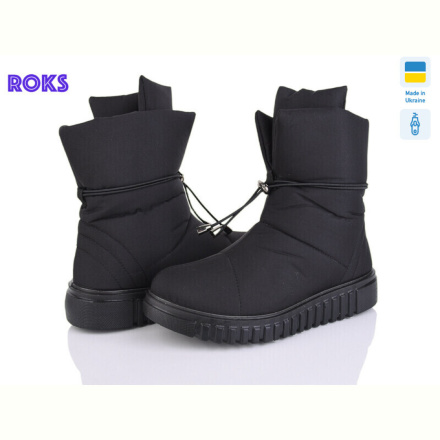 Дутики Roks 4412 чорний