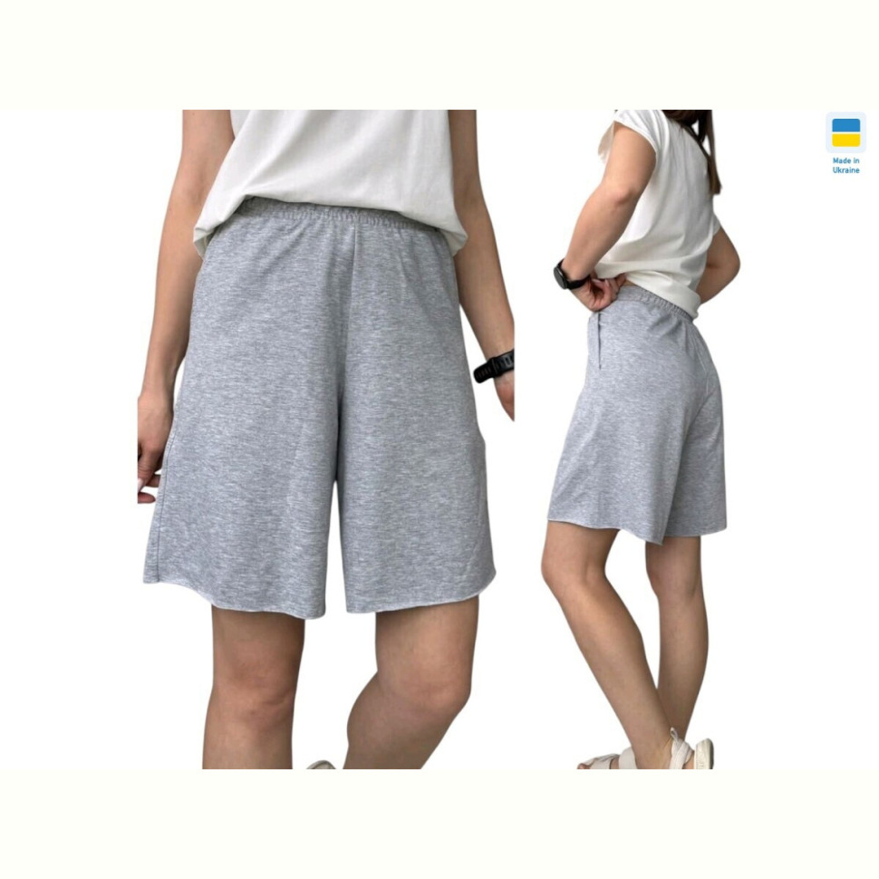 Шорты Sport style 1239  св.сірий