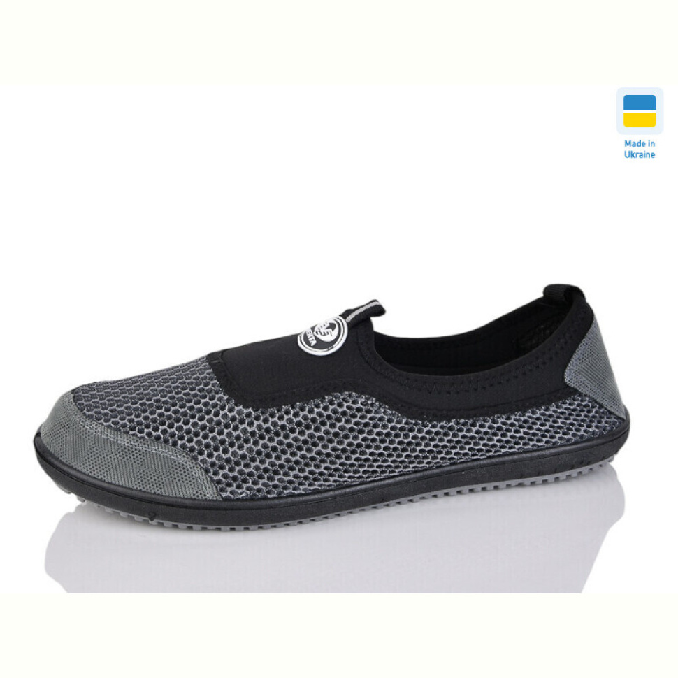 Слипоны M&L Alex14 AT3 чорна сітка