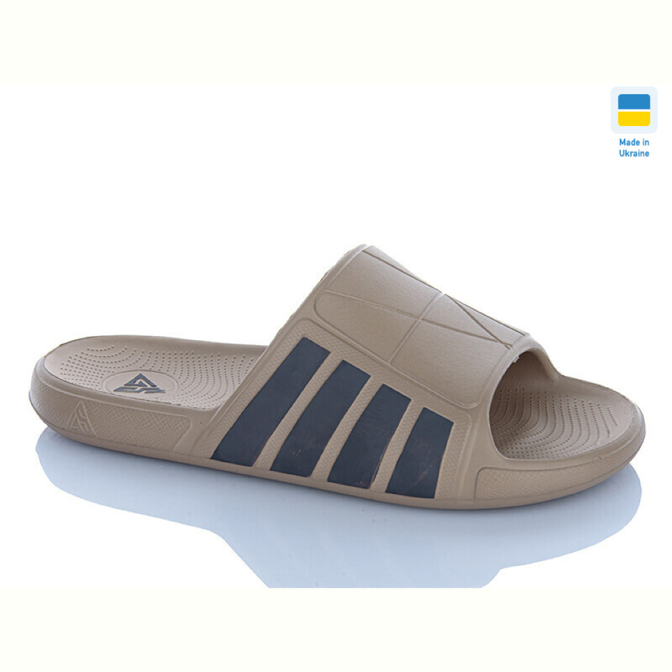 Шлепки DeMur 6145 т.коричневий