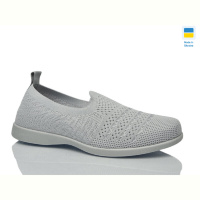 Слипоны DeMur 6711 сірий