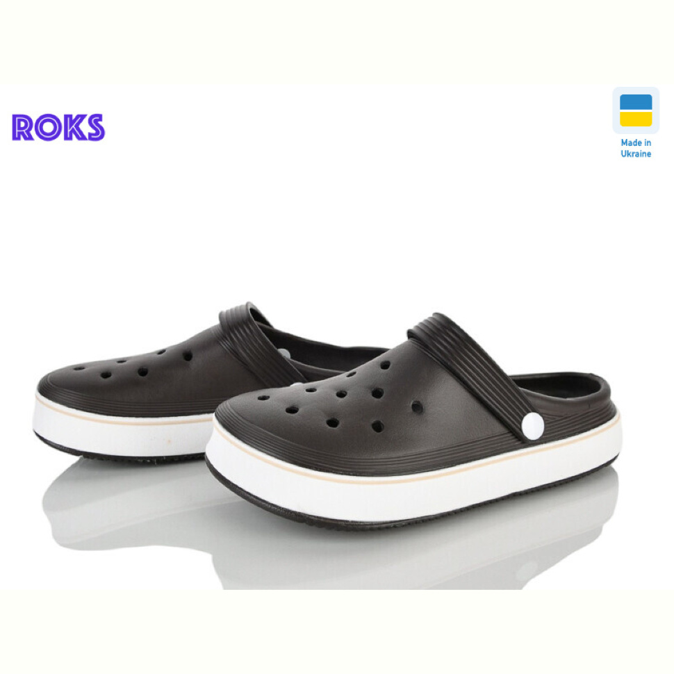 Кроксы Roks 1004 шоколад