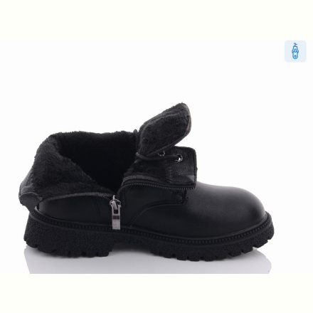 Ботинки Violeta Y90-0279B black-green