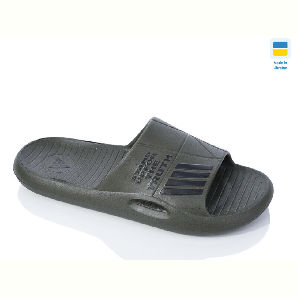 Шлепки Inblue L141 khaki