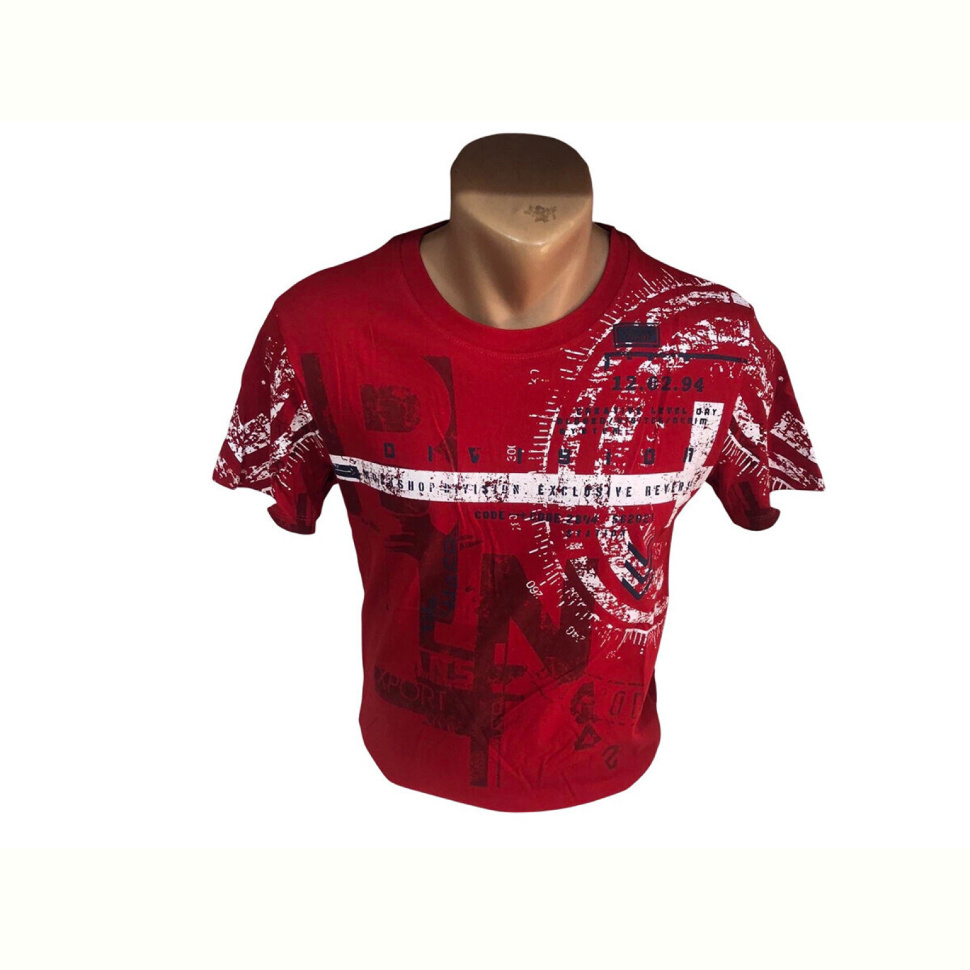 Футболка TurkishBrend 6007 червоний