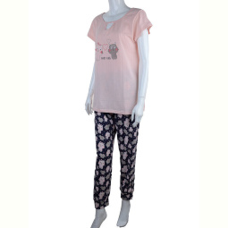 Пижама Obuvok 1600-016 pink (04064) ЗНИЖКА