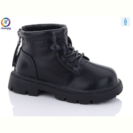 Ботинки Леопард F8611 black