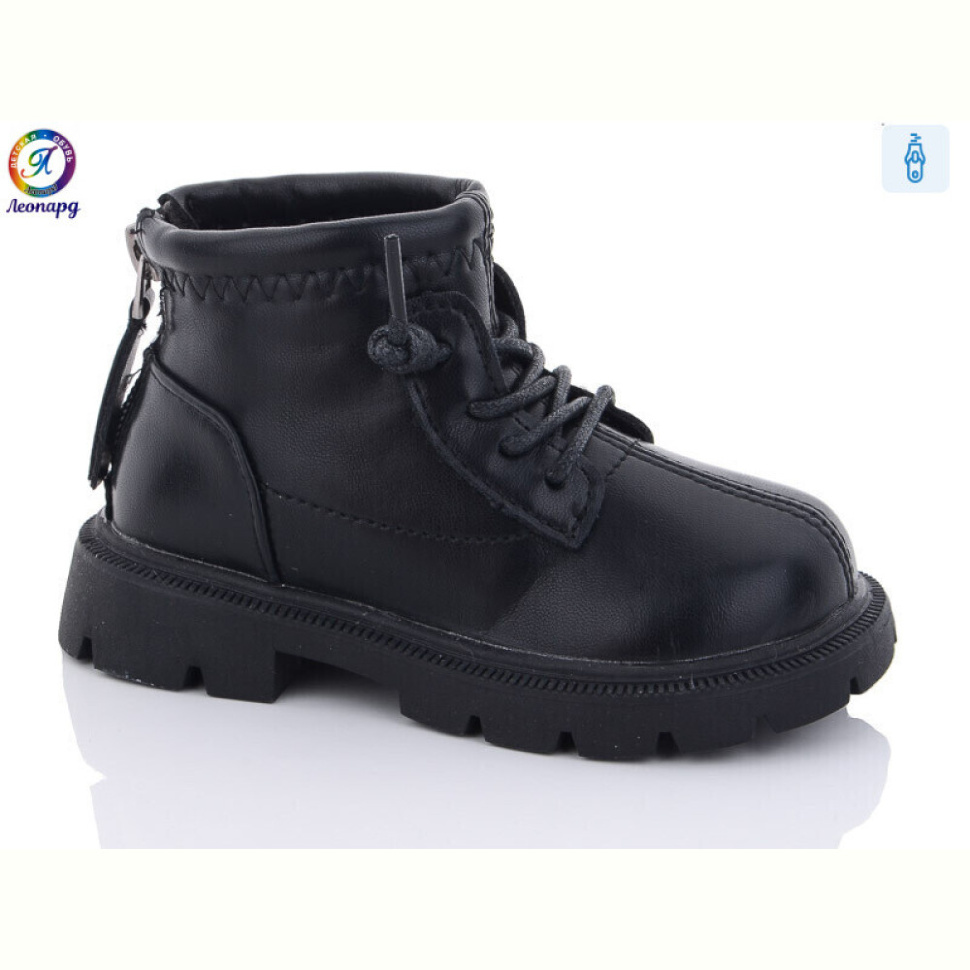 Ботинки Леопард F8611 black