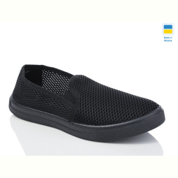 Слипоны Lot Shoes NC3 чорний