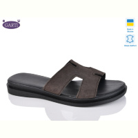 Шлепки Garti 94 корич замш