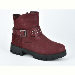 Ботинки Violeta W137-3 bordo