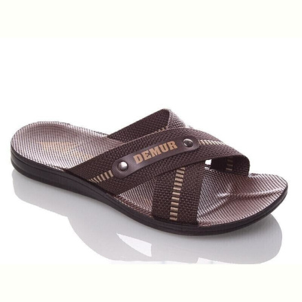 Шлепки DeMur TRK DeMur ST brown-beige