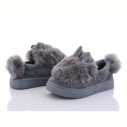 Слипоны Clibee-Caleton 512-1S d.grey