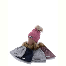 Шапка Red Hat KA974 mix фліс