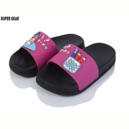 Шлепки Super Gear S901-2 fuxia