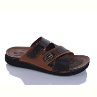 Шлепки Oscar 01-15 корич.к.