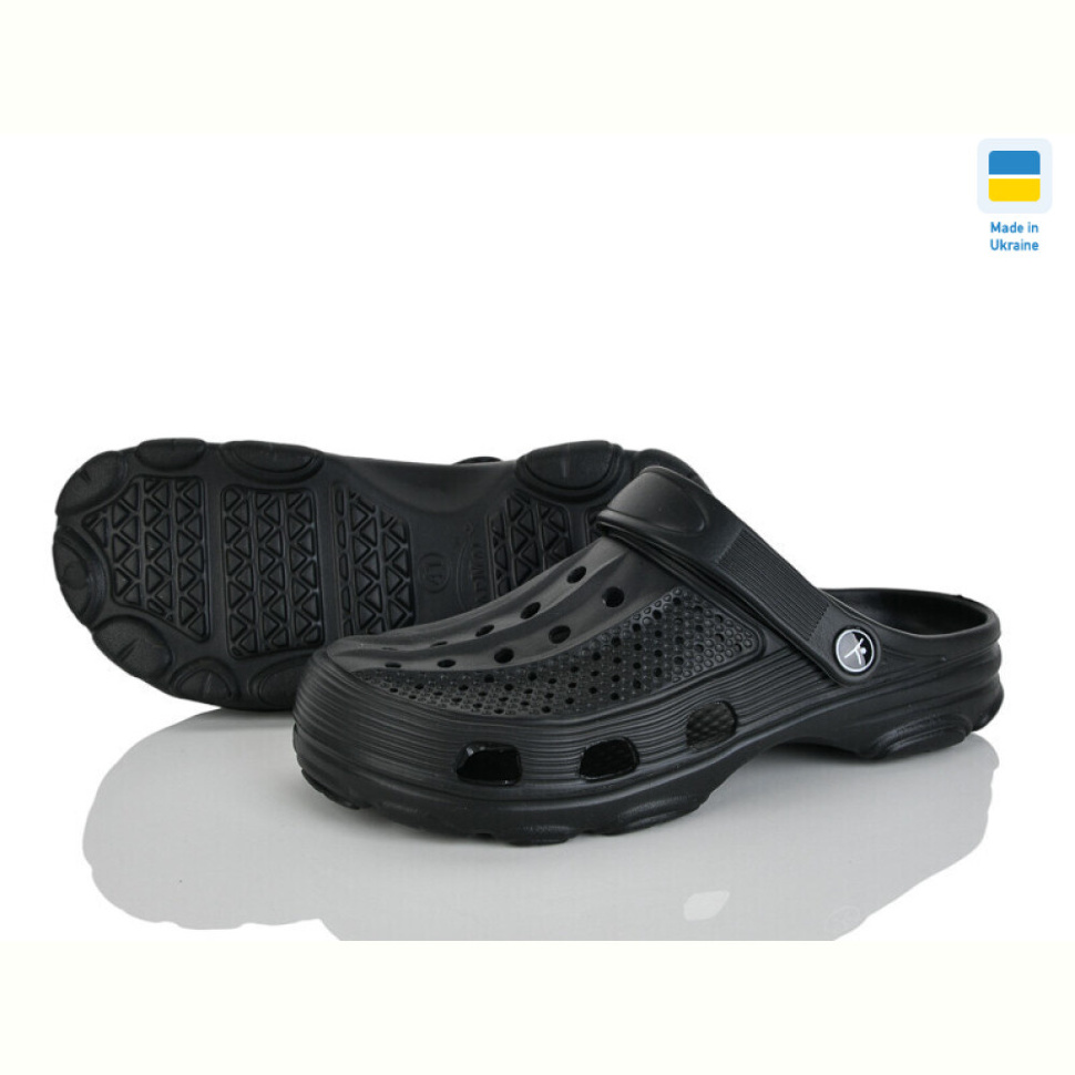 Кроксы Alex N502 чорний Кроксы Alex N502 чорний