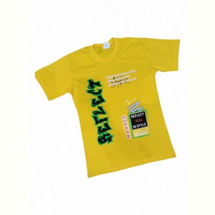 Футболка Kids-modnik 104-1 жовтий