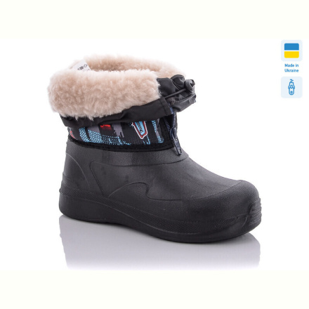 Сапоги из пены Vladimir Кредо Укр 19Д-26 чорний