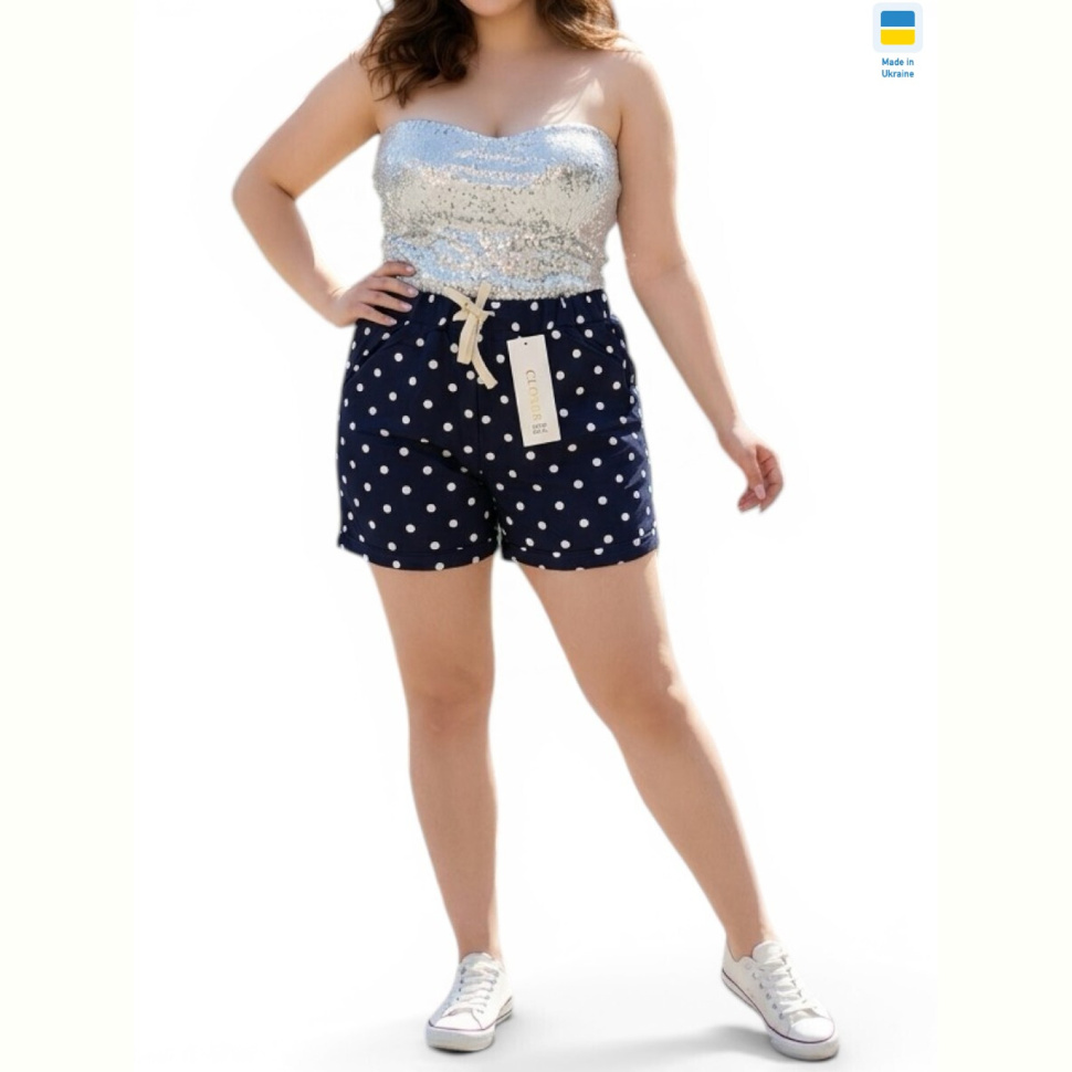 Шорты Sport style 308 синій