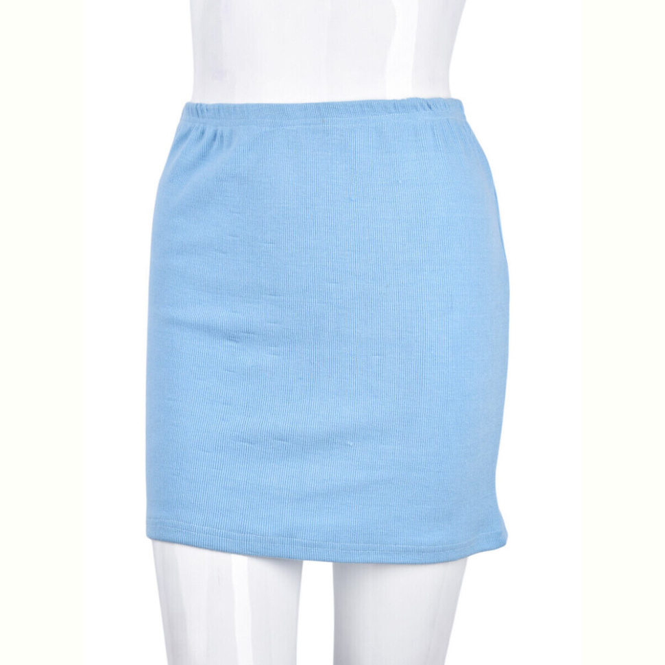 Юбка Obuvok B025-11 l.blue (10676)