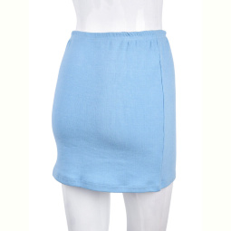 Юбка Obuvok B025-11 l.blue (10676)