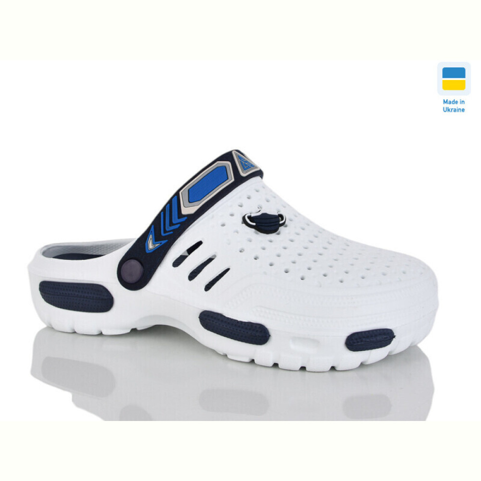 Кроксы DeMur CM118 білий