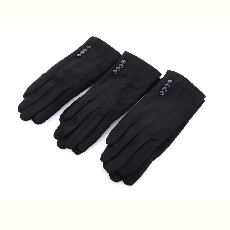 Перчатки RuBi 03 замш махра