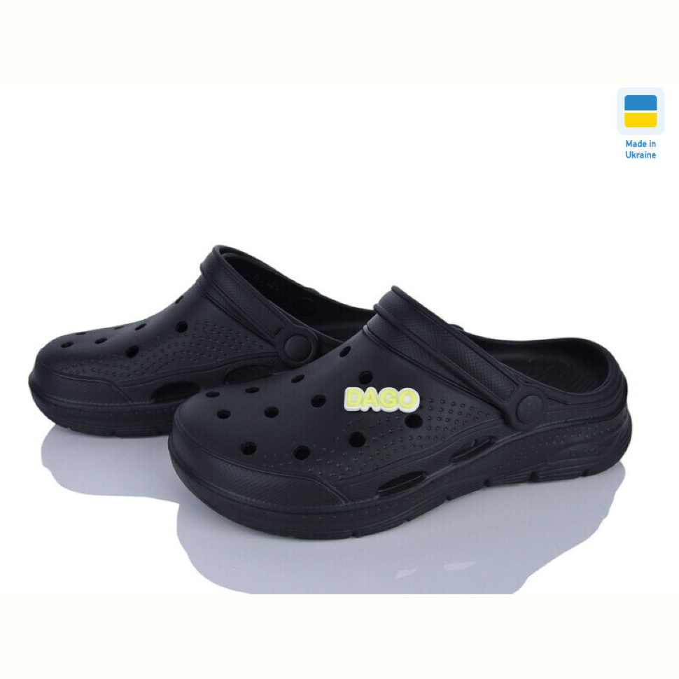 Кроксы Golden Lion 425 чорний