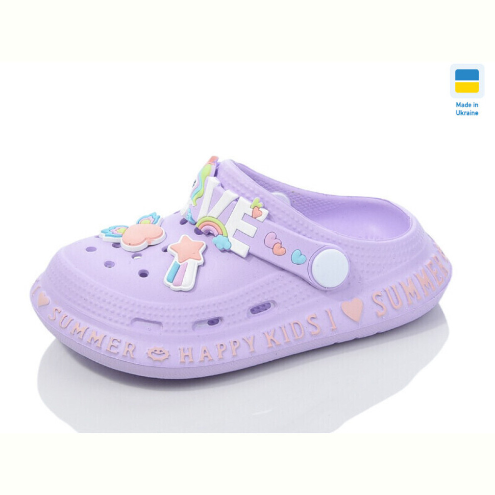 Кроксы Lot Shoes N005 св.бузковий