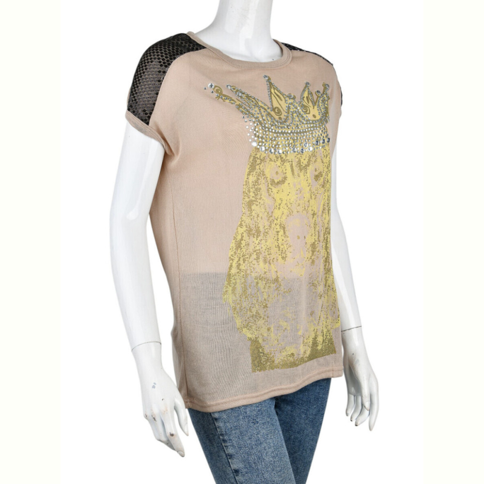 Футболка Obuvok B0110-3 (10930) beige