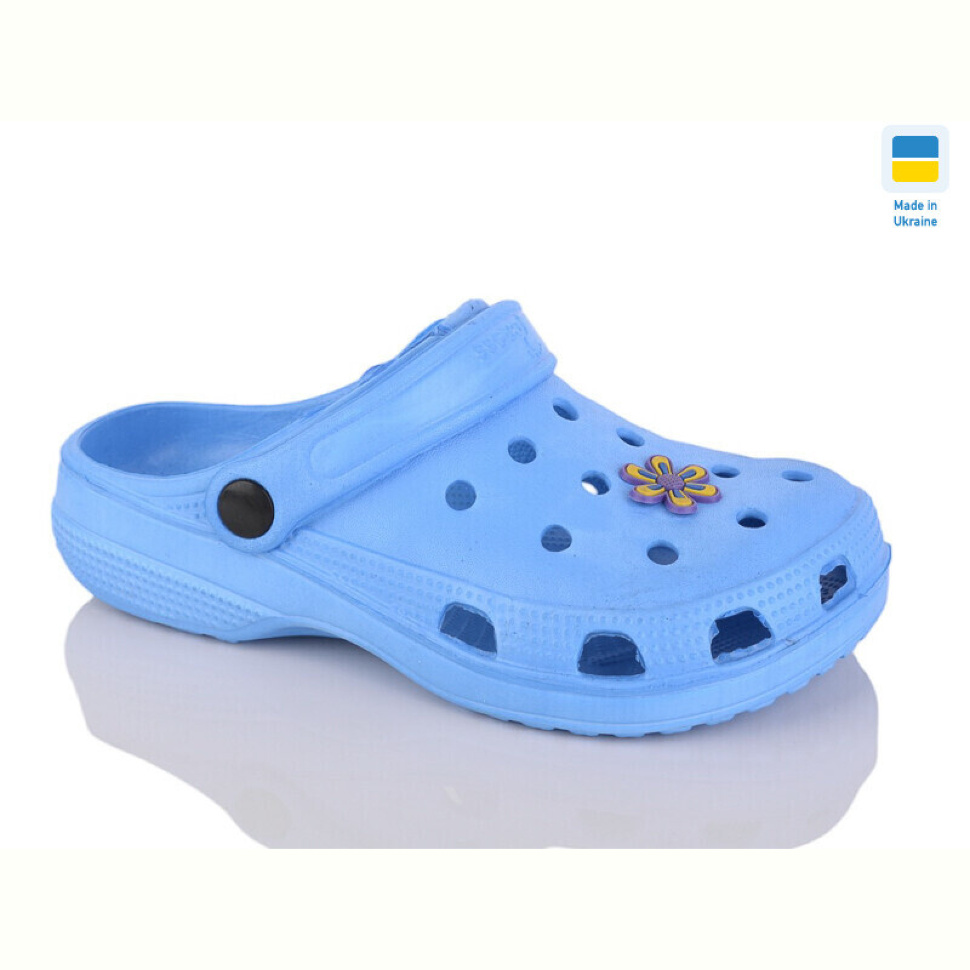 Кроксы Inblue 017 блакитний