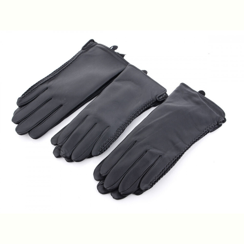 Перчатки RuBi R103Ж кожзам-махра black