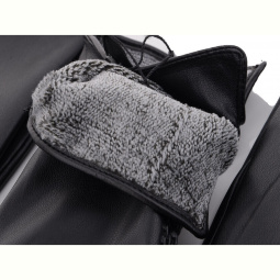 Перчатки RuBi R103Ж кожзам-махра black