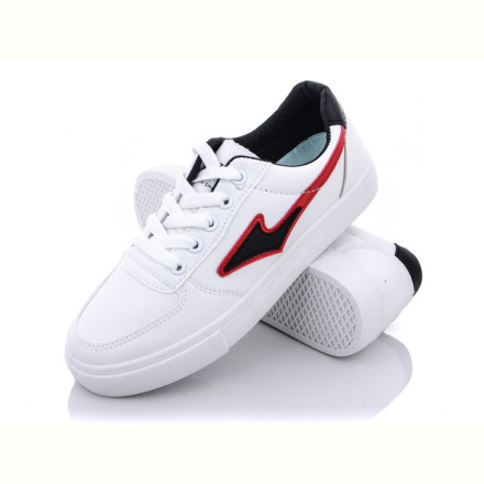 Кроссовки Violeta Z4(6821) white-black-red