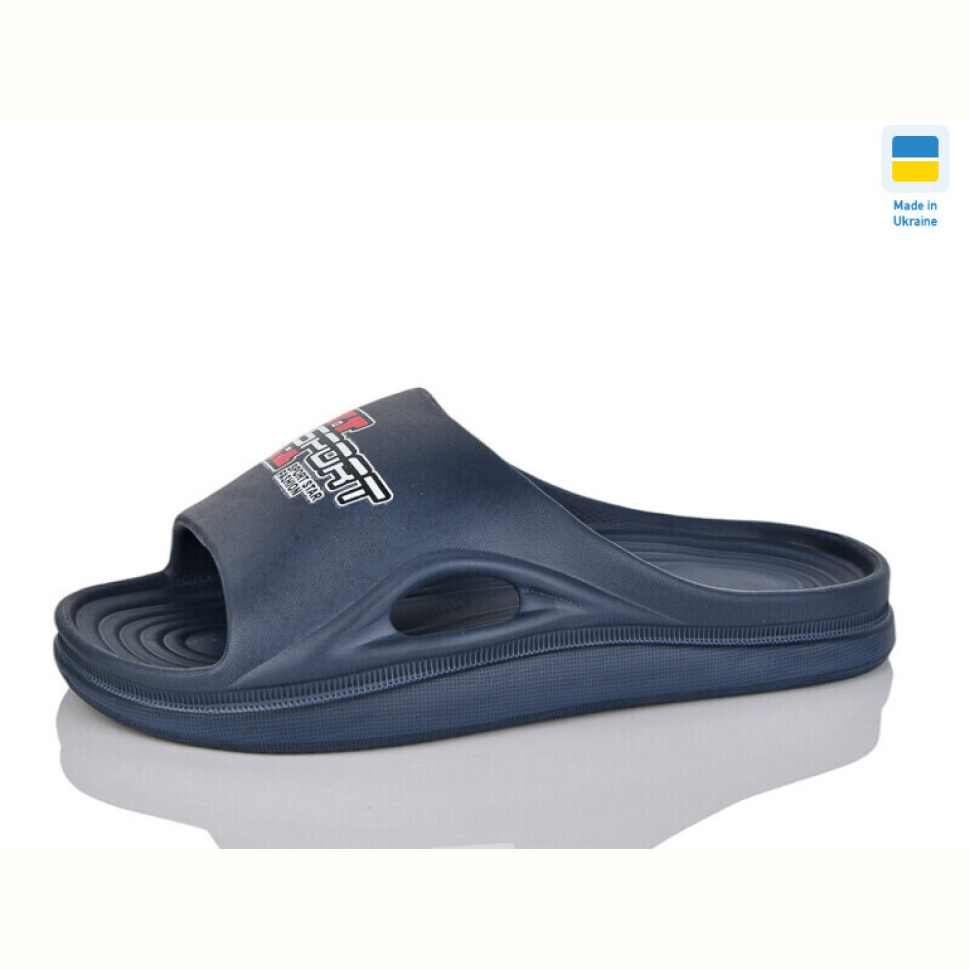 Шлепки M&L Alex13 ML113 т.синій прінт асорті Шлепки M&L Alex13 ML113 т.синій прінт асорті