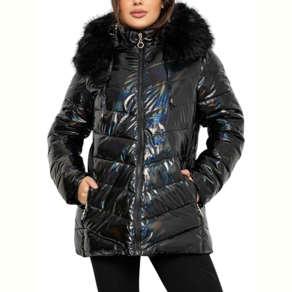 Куртка Massmag 23-611 чорний Куртка Massmag 23-611 чорний