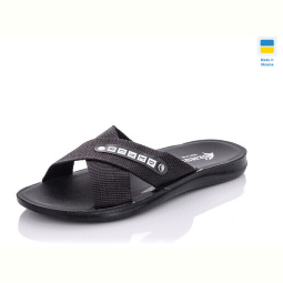 Шлепки DeMur TRK new black