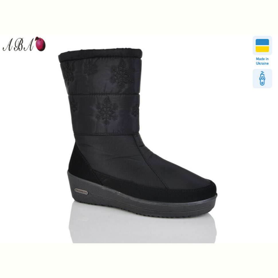 Сапоги Aba 3005 чорний