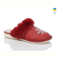 Тапки Lot Shoes Комнат. сніжинка червоний