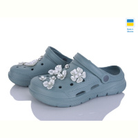 Кроксы Golden Lion 414 грін-грей