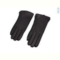 Перчатки RuBi X3 black шкіра олень вовна