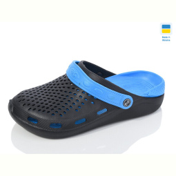 Кроксы Inblue Сабо підліток чорний
