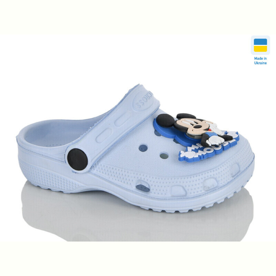 Кроксы Lot Shoes H3KD блакитний