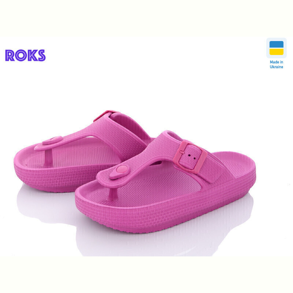 Шлепки Roks Dago 251 ягідний