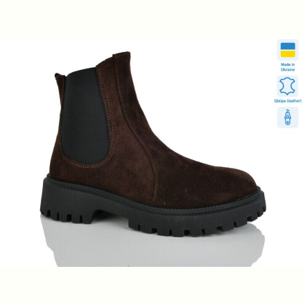 Ботинки Sali 187 корич.з. зима